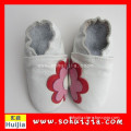 China wholesale websites custom colorful shape soft flat cow leather embroidered fashion baby shoes